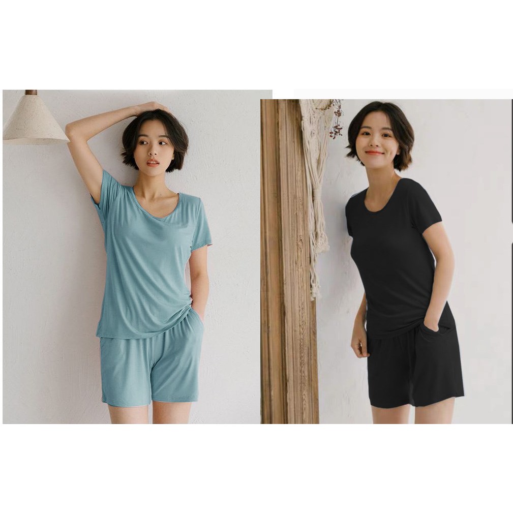 BỘ CỘC CÓ BRA CHẤT MODAL MỀM MỊN SIÊU MÁT💖 4 Màu 💖 | BigBuy360 - bigbuy360.vn