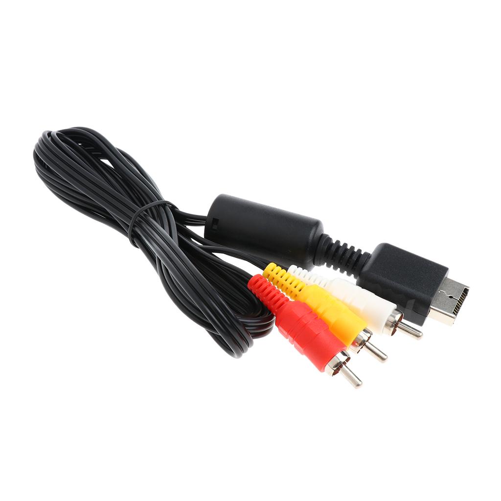 Dây Cáp Kết Nối Âm Thanh 6 Đầu RCA Cho Sony PS3/PS2/PS1