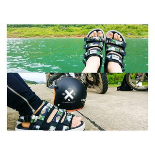 Sandal Vento Express Camo Green