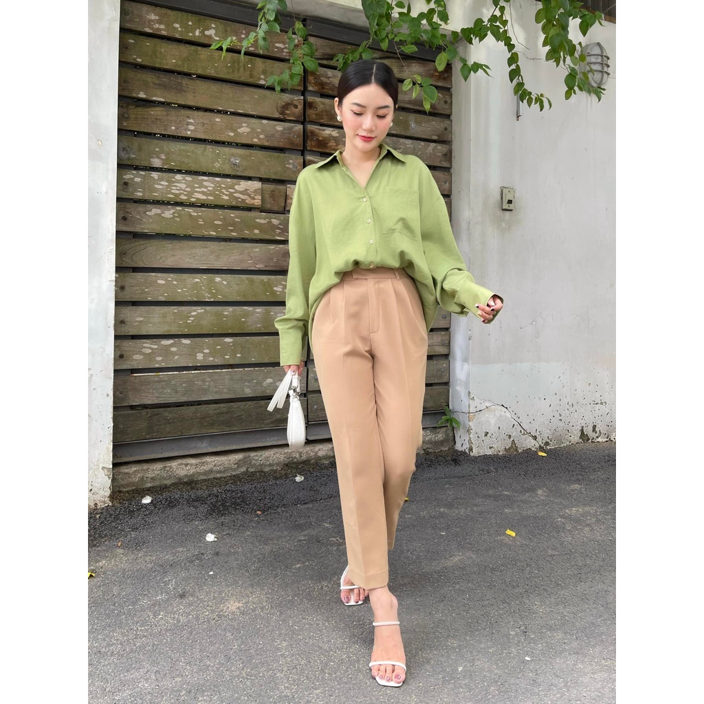Remi Shirt - TIT.Elegant - Áo sơ mi chất liệu Linen đũi cao cấp