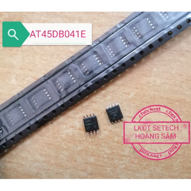 IC nhớ Flash RAM AT45DB041E 45DB041 chính hãng ATMEL chân dán SOP-8