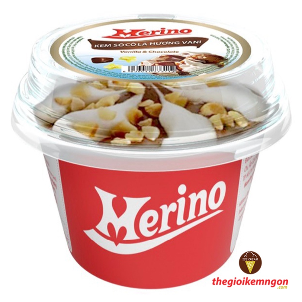 Kem ly vani socola Merino Cups (53g)