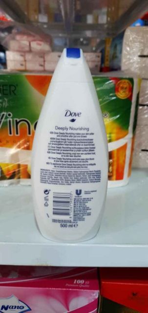 SỮA TẮM DOVE 500ML ĐỨC