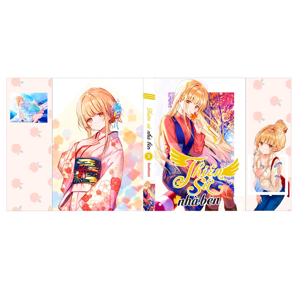 Bìa LightNovel Thiên Sứ Nhà Bên