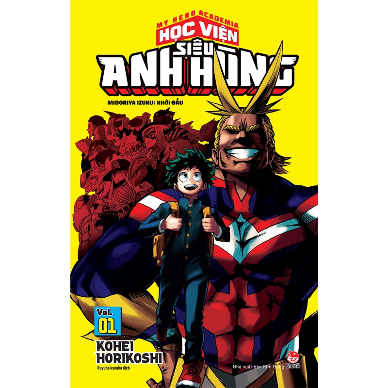 Truyện tranh  Học viện siêu anh hùng kd