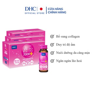 [Mã COSDHCOS giảm 8% đơn 250K] Collagen nước DHC Collagen Beauty 7000 Plus (30 Lọ)