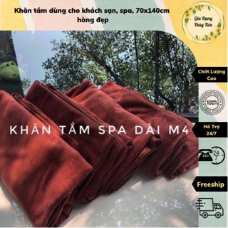 Khăn tắm dùng cho khách sạn, spa, 70x140cm hàng đẹp
