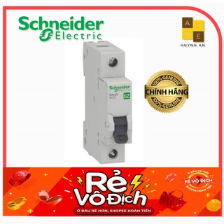 Cầu dao tự động bảo vệ quá tải ngắn mạch 1 Pha 6A - 10A - 16A - 25A -32A 4.5kA Dòng Easy Hãng Schneider