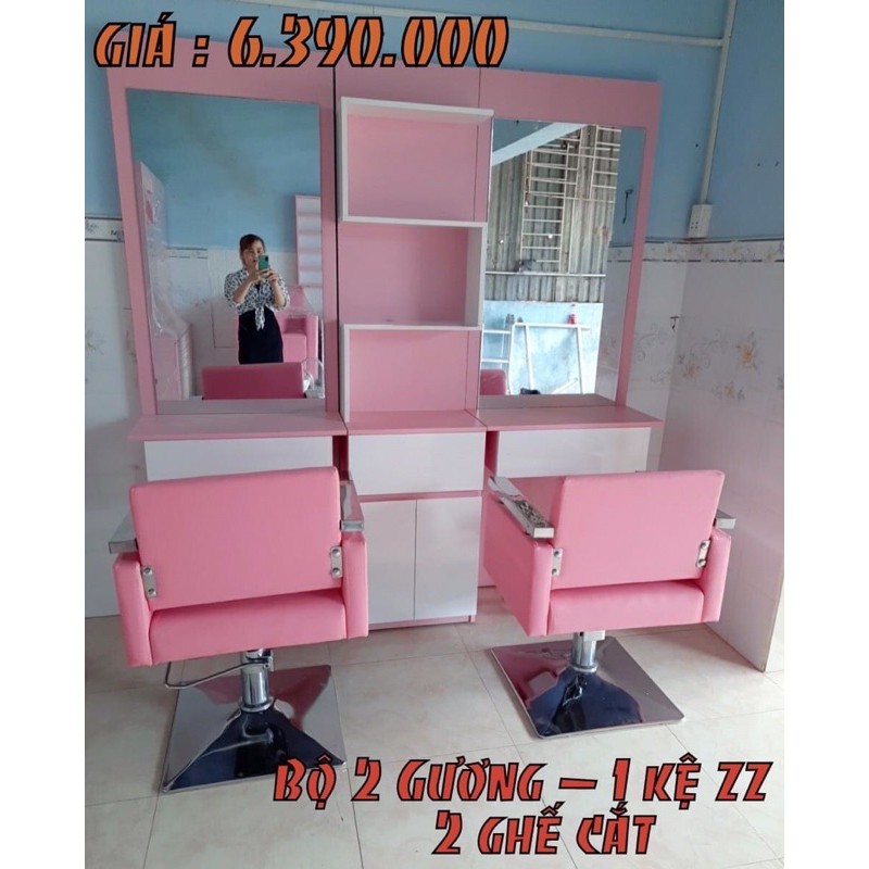 Gương ghế tóc