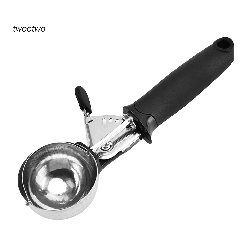 Muỗng múc kem / trái cây bằng thép không gỉ độ cứng cao cho nhà hàng