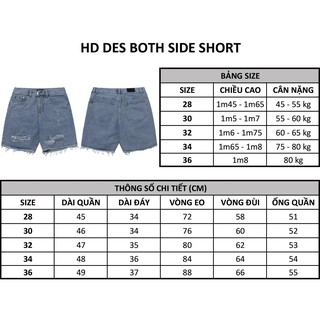Quần ZOMBIE® HD Des Both Side Short