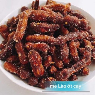 Me lào ớt cay phủ đường cát