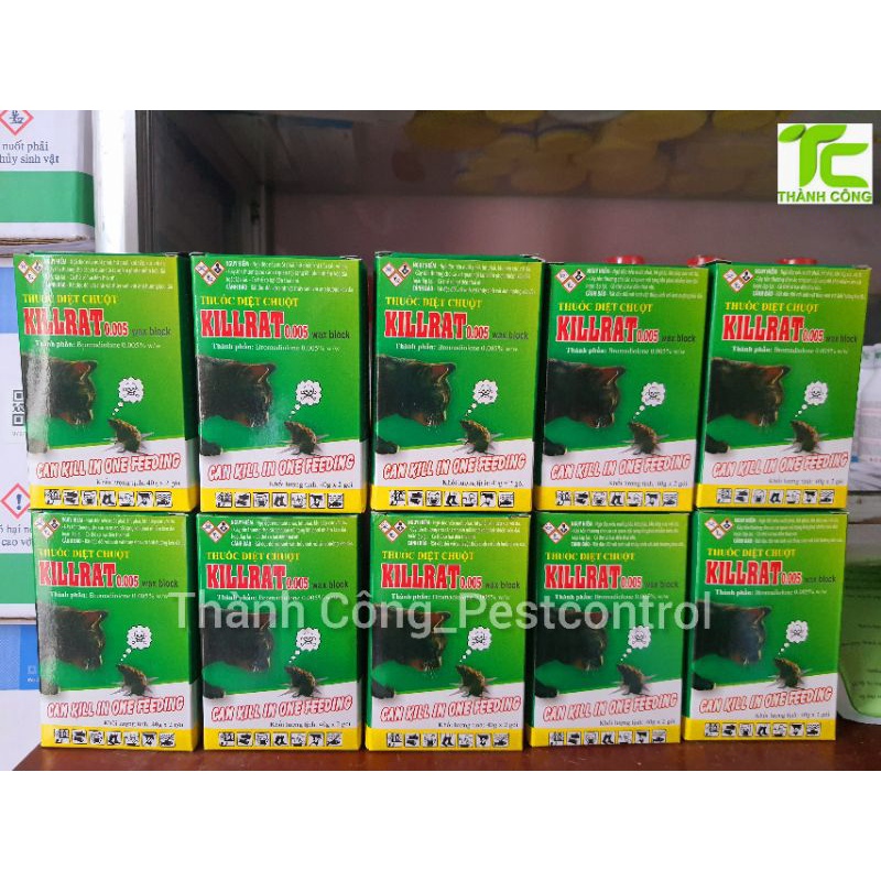 Thuốc diệt chuột Killrat gói 40g