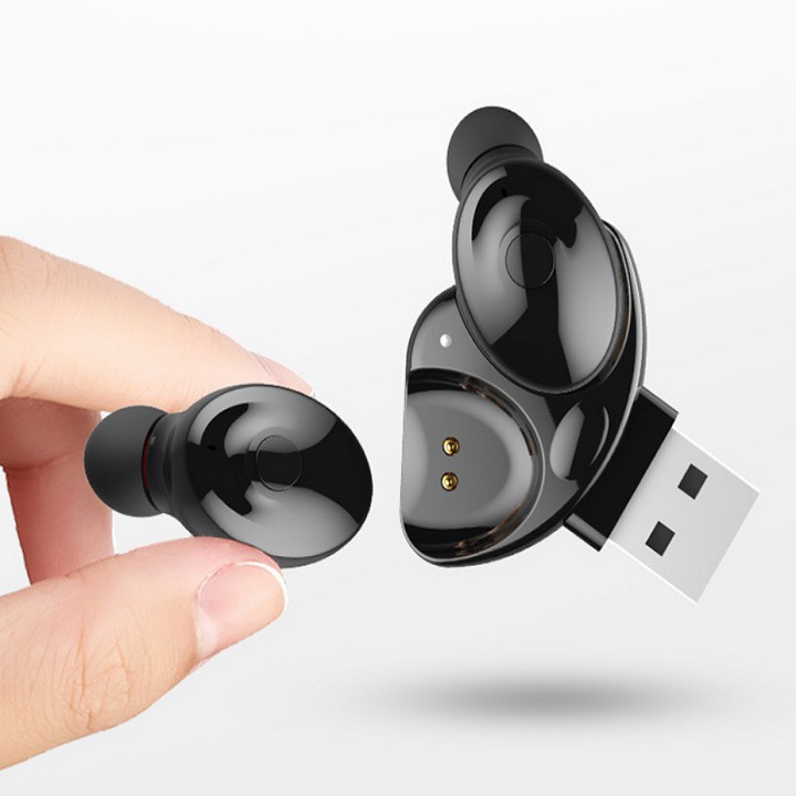 [Mã ELFLASH5 giảm 20K đơn 50K] Tai Nghe Bluetooth 2 Bên XG17 - Có tăng giảm âm lượng trên tai nghe