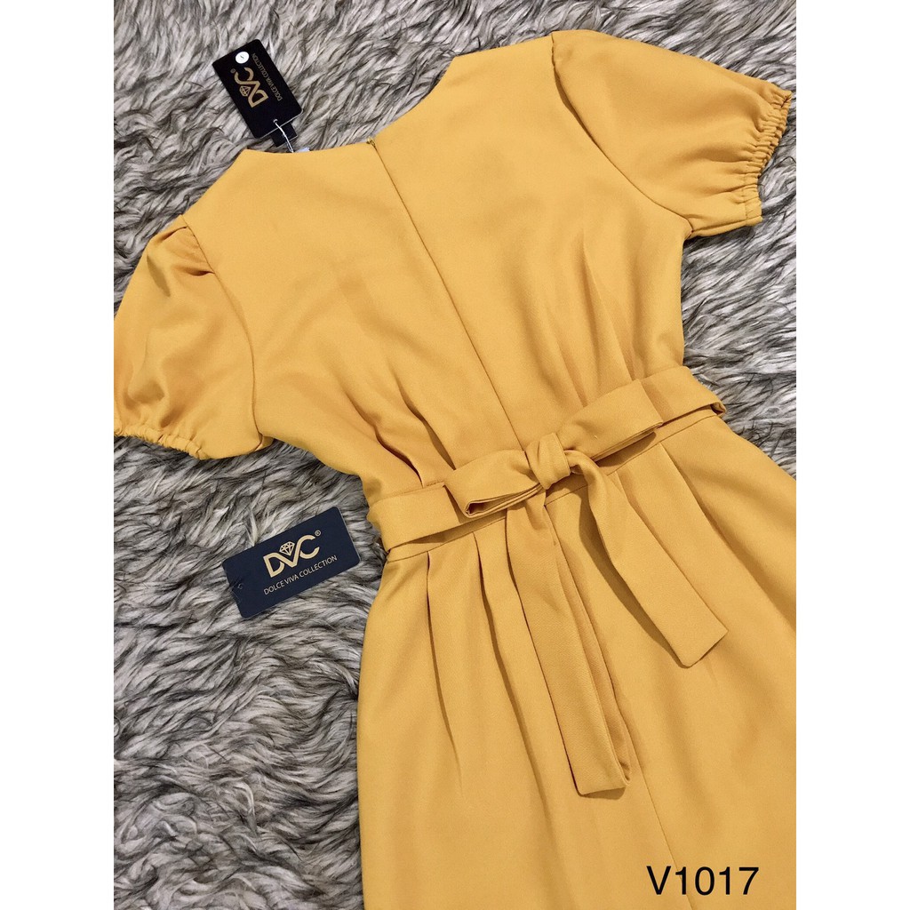 [ xả kho ] MiD Đầm suông V1017 Mie Design ảnh thật