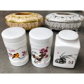 Hủ đựng trà gốm sứ cao cấp