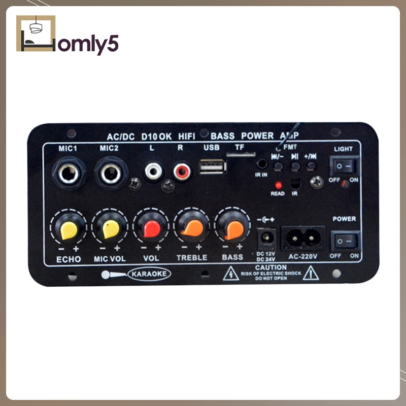 Bo mạch loa karaoke Bluetooth 4.2 30-120W dùng làm dàn hát karaoke DIY tại nhà