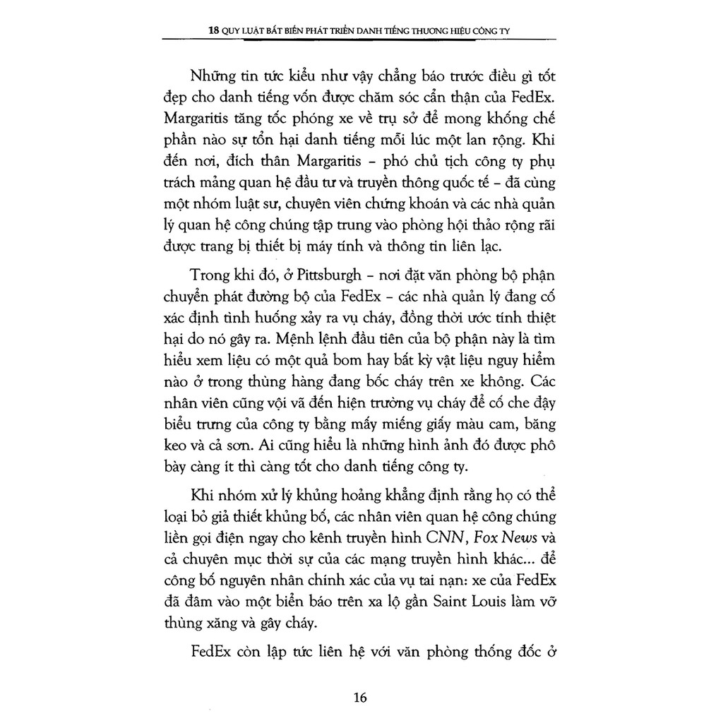 Sách - 18 Quy Luật Bất Biến Phát Triển Danh Tiếng Thương Hiệu | BigBuy360 - bigbuy360.vn