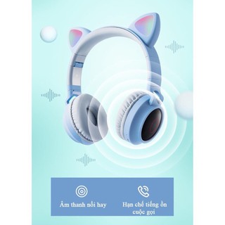 Tai Nghe Mèo Chụp Tai Bluetooth