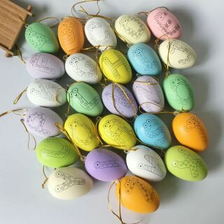 Bộ 26 trứng nhựa in hình chữ cái