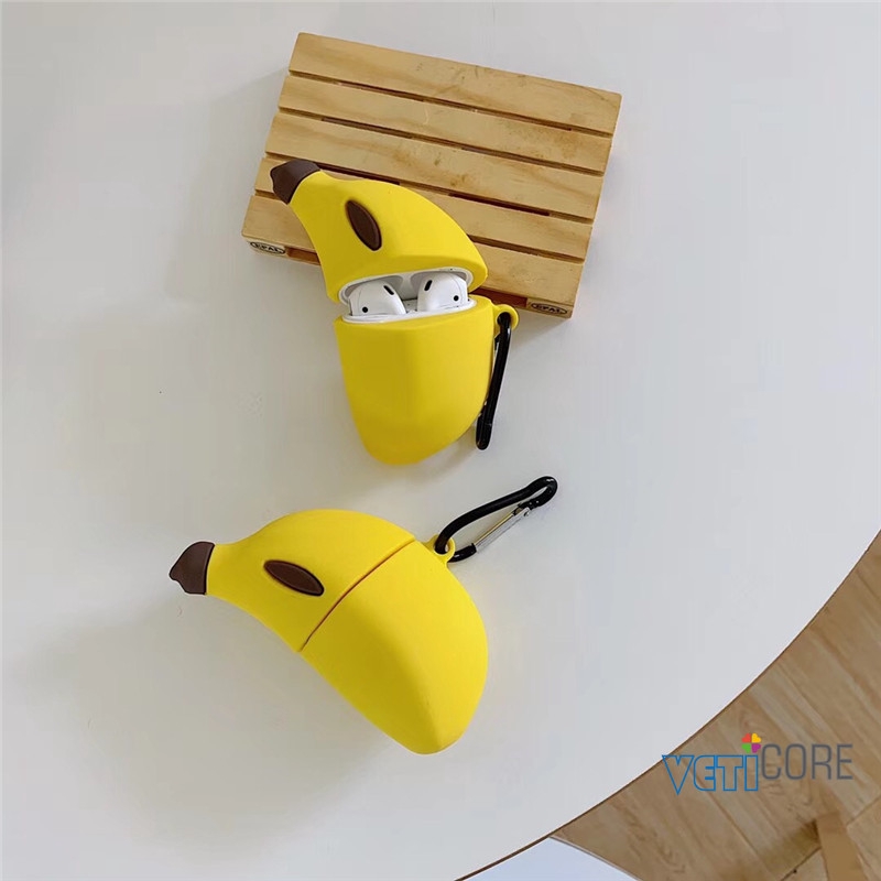 Vỏ bọc bảo vệ hộp đựng tai nghe Airpod hình 3D xinh xắn | BigBuy360 - bigbuy360.vn