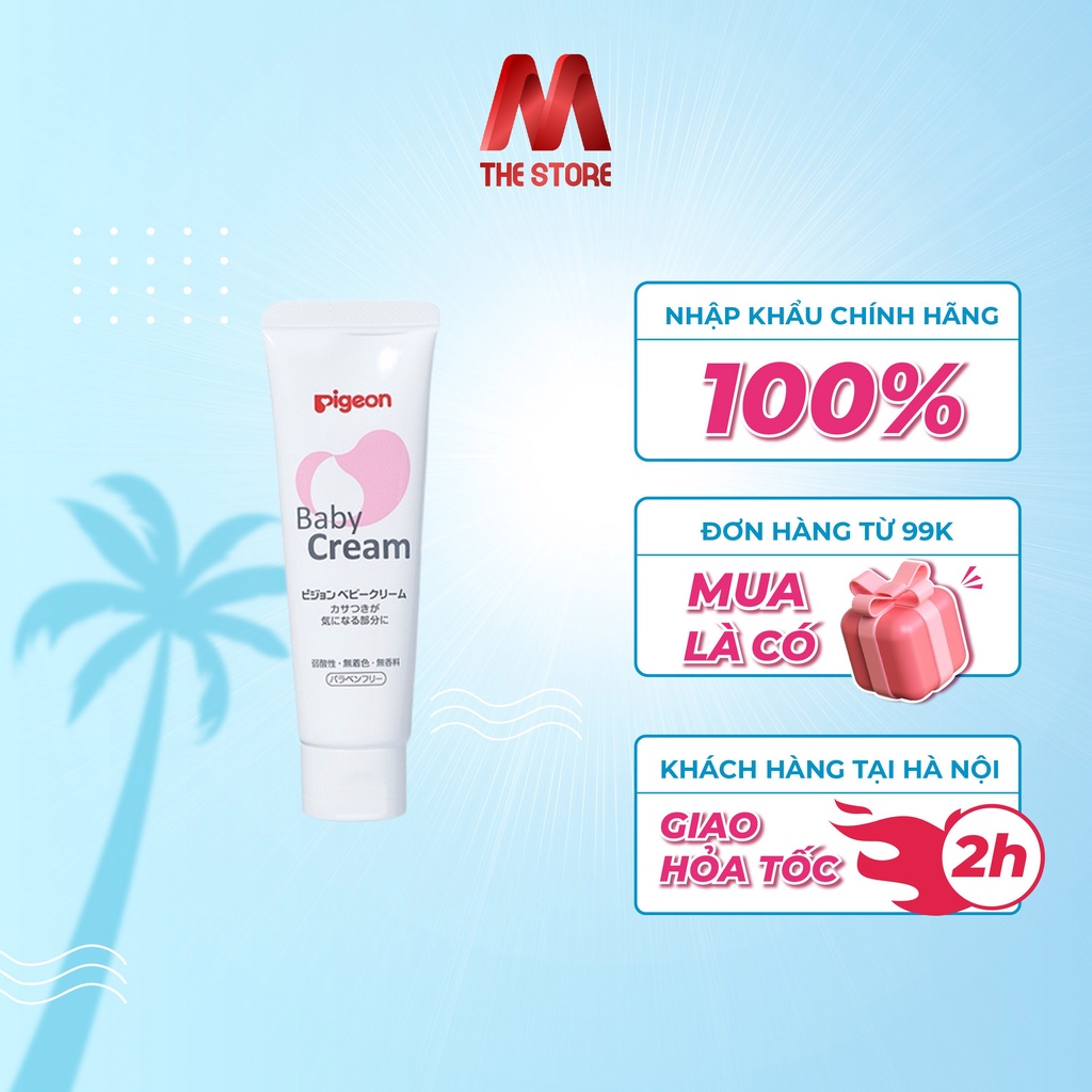 Kem nẻ cho bé Pigeon Baby Cream 50g