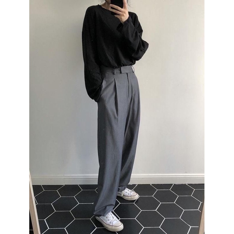 Quần tây dáng suông thời trang giành cho mùa hè | BigBuy360 - bigbuy360.vn