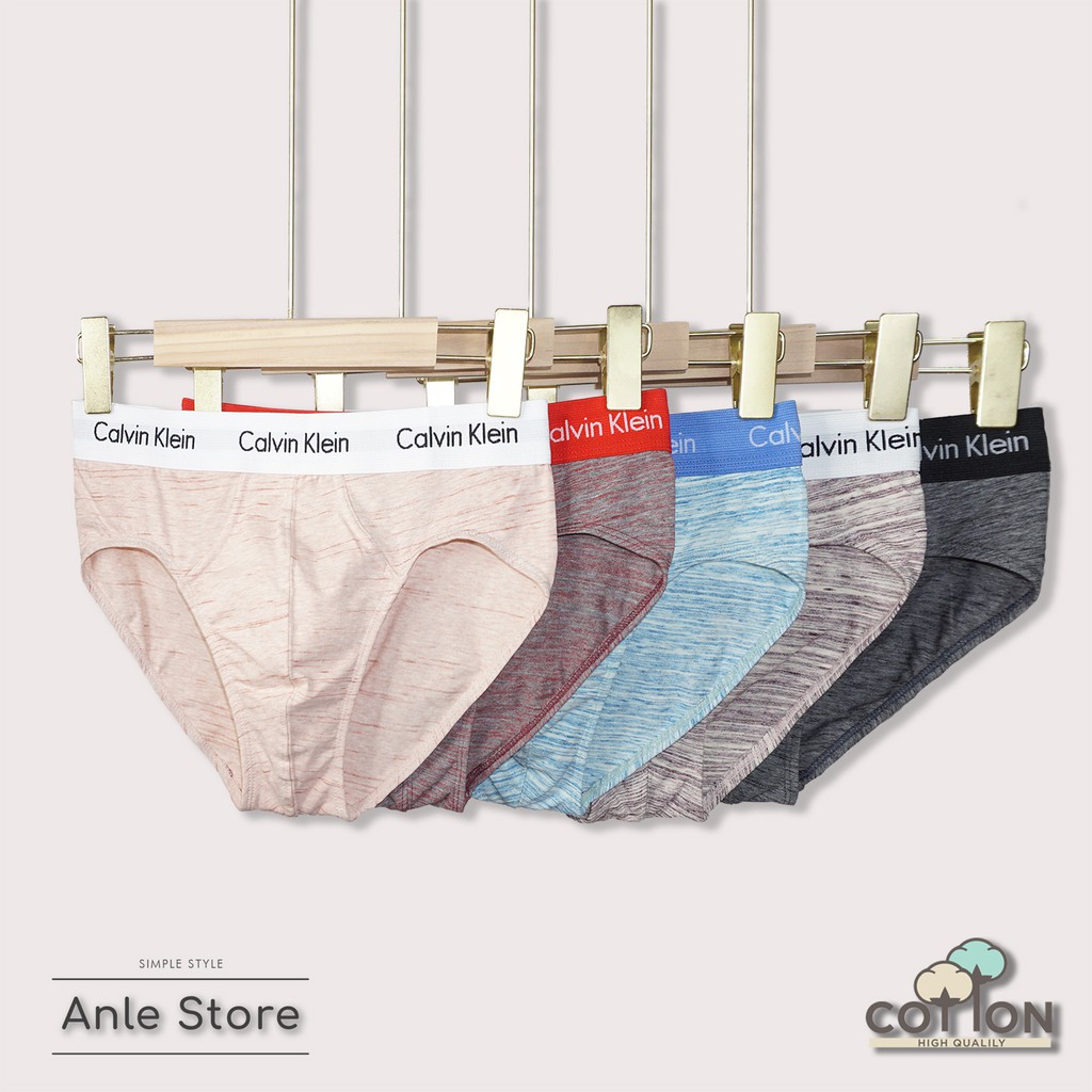 Quần lót nam Tam Giác Brief COTTON sợi Elastane dãn 4 chiều Kẻ Xược Độc đáo Sịp nam hàng xuất USA BRAEX Anle Store