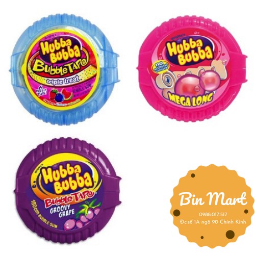 Sỉ Kẹo cao su hubba bubba (hàng có sẵn )