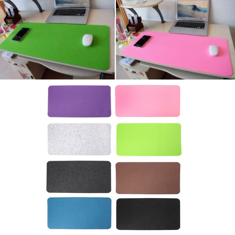 CRE  Large Felt Cloth Mouse Pad Non-slip Mouse Pad Mouse Mat for Office desk pad