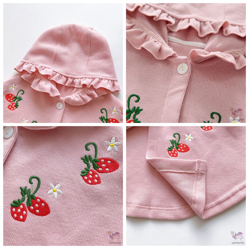 Áo Khoác Hoodie Kiểu Hàn Quốc Thời Trang Mùa Thu Dành Cho Bé Gái