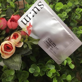 Sample Mặt nạ bọt thải độc Su:m37 Bright Award Bubble-De Mask