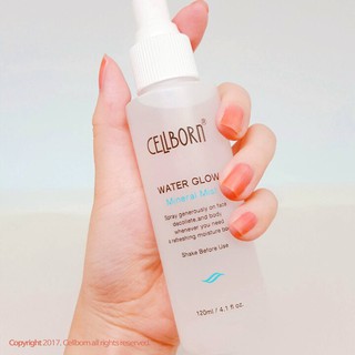 Water glow mineral mist- xịt khoáng cellborn 120ml