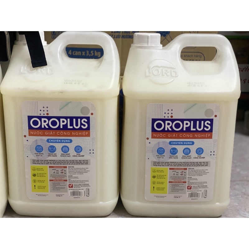 NƯỚC GIẶT CÔNG NGHIỆP OROPLUS 9,36KG SIÊU TIẾT KIỆM