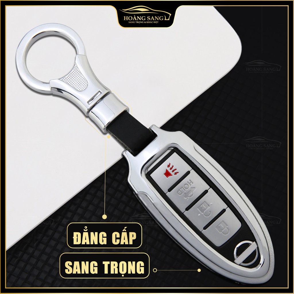 ốp chìa khóa Nissan , bảo vệ chìa khóa nissan thép không gỉ với khả năng chịu lực , sang trọng và hiện đại