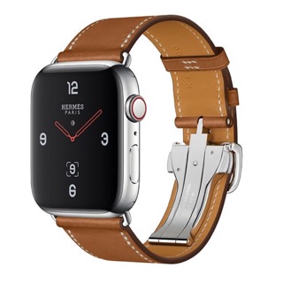 Dây Hermes khoá gập cho Apple Watch