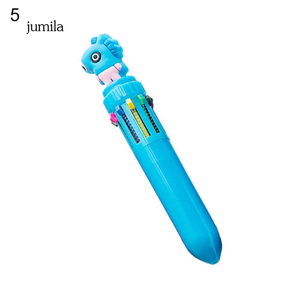 Bút bi 10 ngòi có chi tiết quả bóng dễ thương