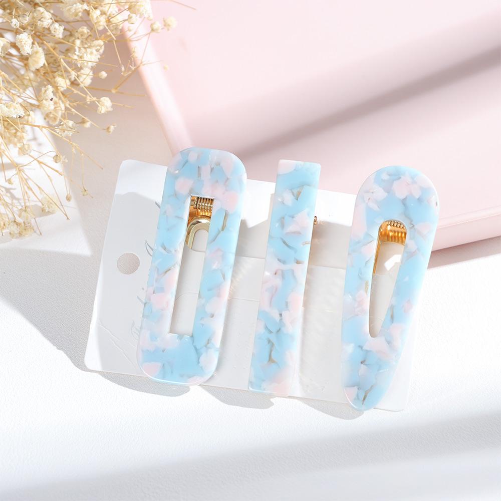 Bộ 3 Kẹp Tóc Họa Tiết Da Báo Thời Trang