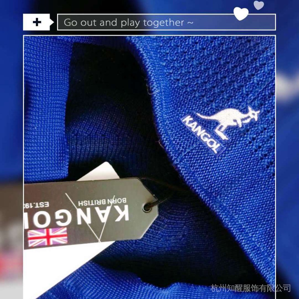 Mũ beret KANGOL phối lưới đẹp thanh lịch cho nam nữ