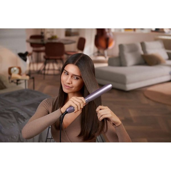 Máy ép tóc Philips BHS530, tạo kiểu dễ dàng, nhiệt độ an toàn tránh gây hư tổn, bảo hành 2 năm | Hàng chính hãng