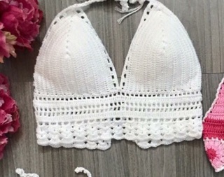 Bikini len móc nh màu 