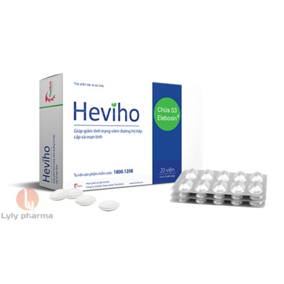 HEVIHO - GIÚP GIẢM ĐAU, NÓNG RÁT HỌNG, NGỨA HỌNG, HO KHAN, VƯỚNG HỌNG, KHÓ NUỐT.