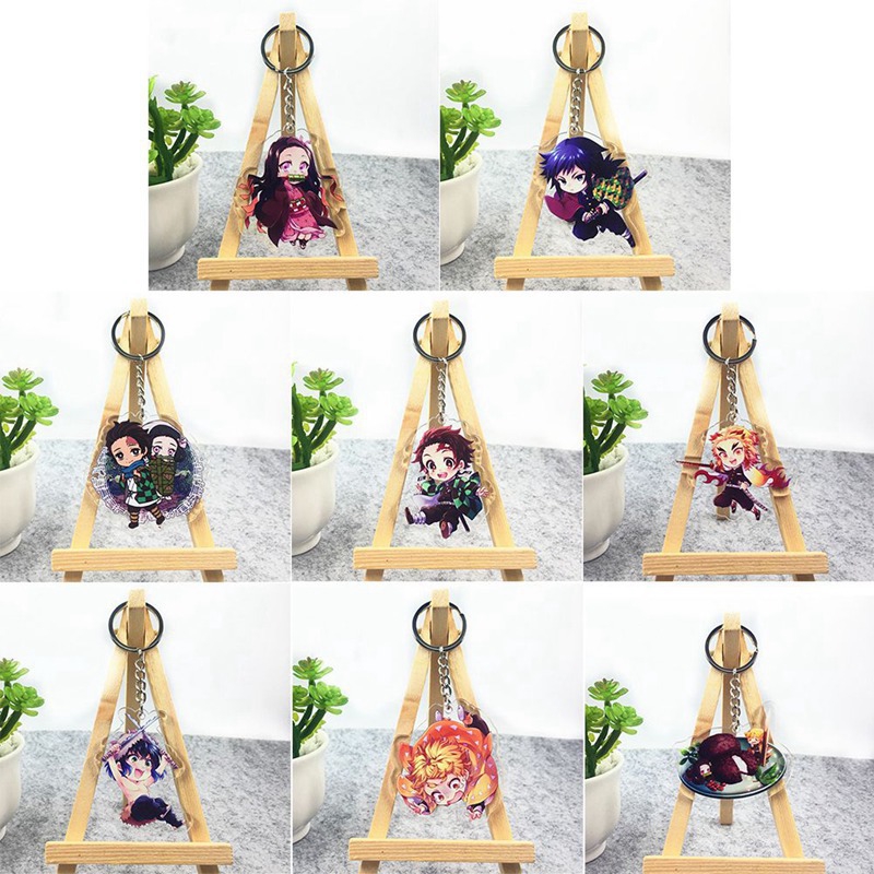 Devil's Blade Cartoon Cosplay Acrylic Key chain Key ring Cute Pendant