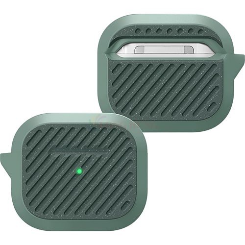 Bao Silicone chống sốc hỗ trợ sạc không dây Laut Capsule IMPKT AirPods 3 L_AP4_CA - Hàng chính hãng - Thiết kế chắc chắn
