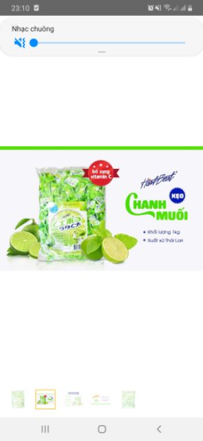 Kẹo Chanh Muối Thái Lan 1kg Hartbeat