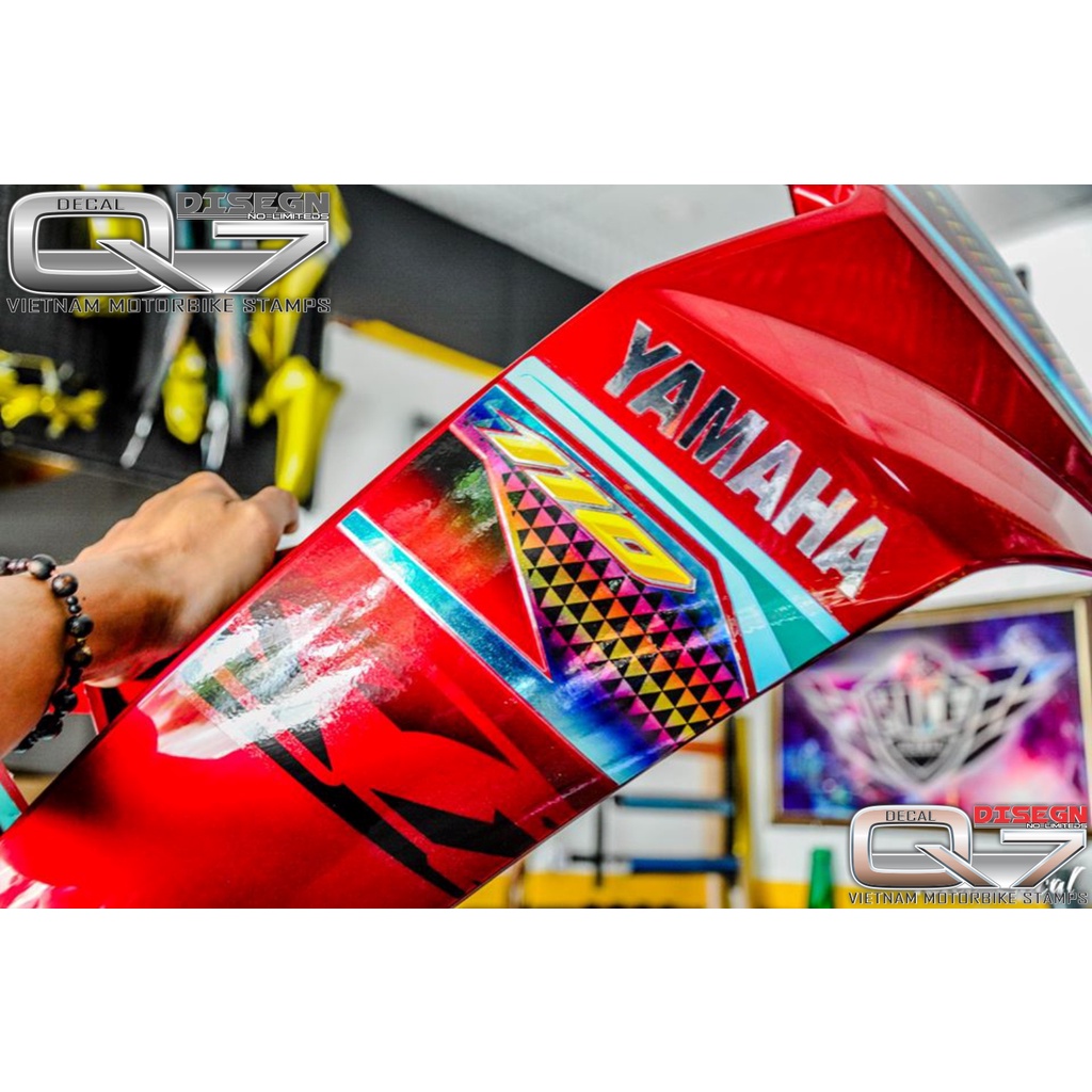 Tem Rời Sirius 110 đỏ đen