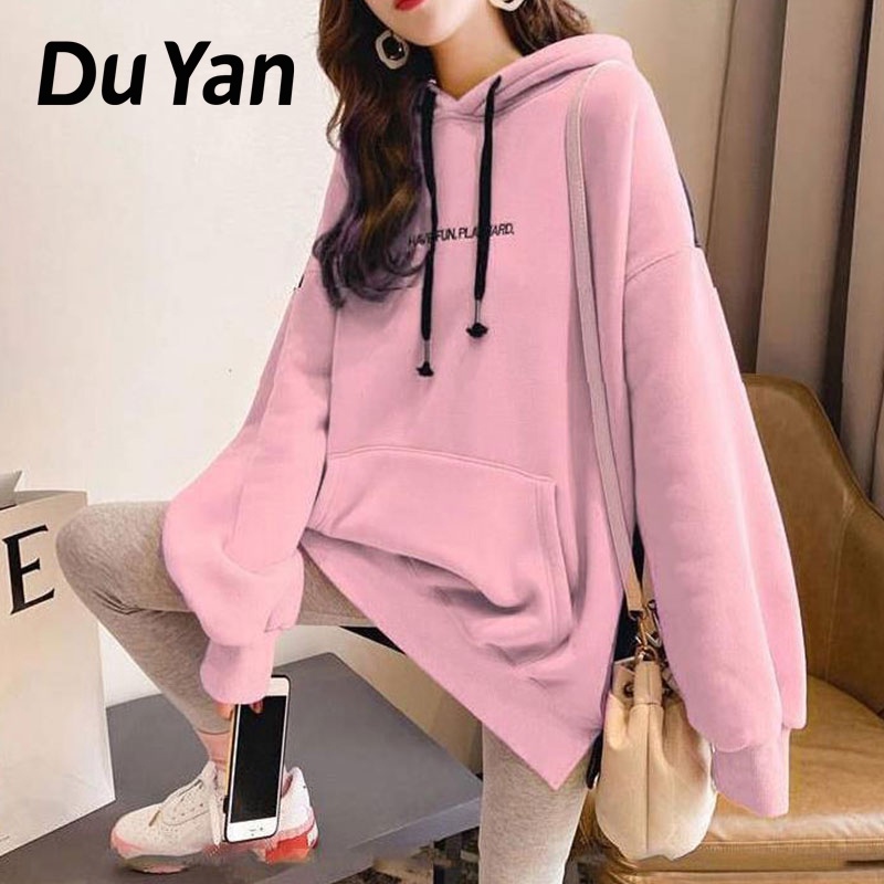Áo Hoodies Nữ Có Nón Dài Tay Thời Trang Hàn Quốc