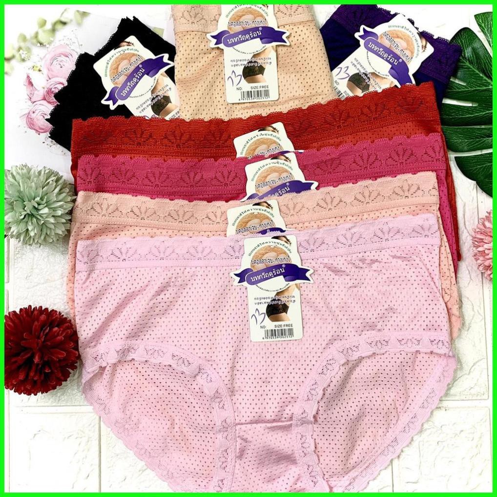 COMBO 10 Quần Lót Thông Hơi Viền Ren Thái Lan Cực Đẹp