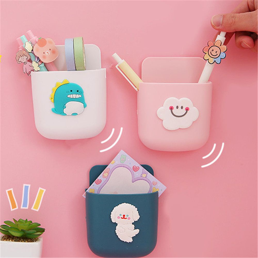 Giá Đỡ Đựng Bàn Chải Đánh Răng Điều Khiển Từ Xa Gắn Tường Không Cần Đục