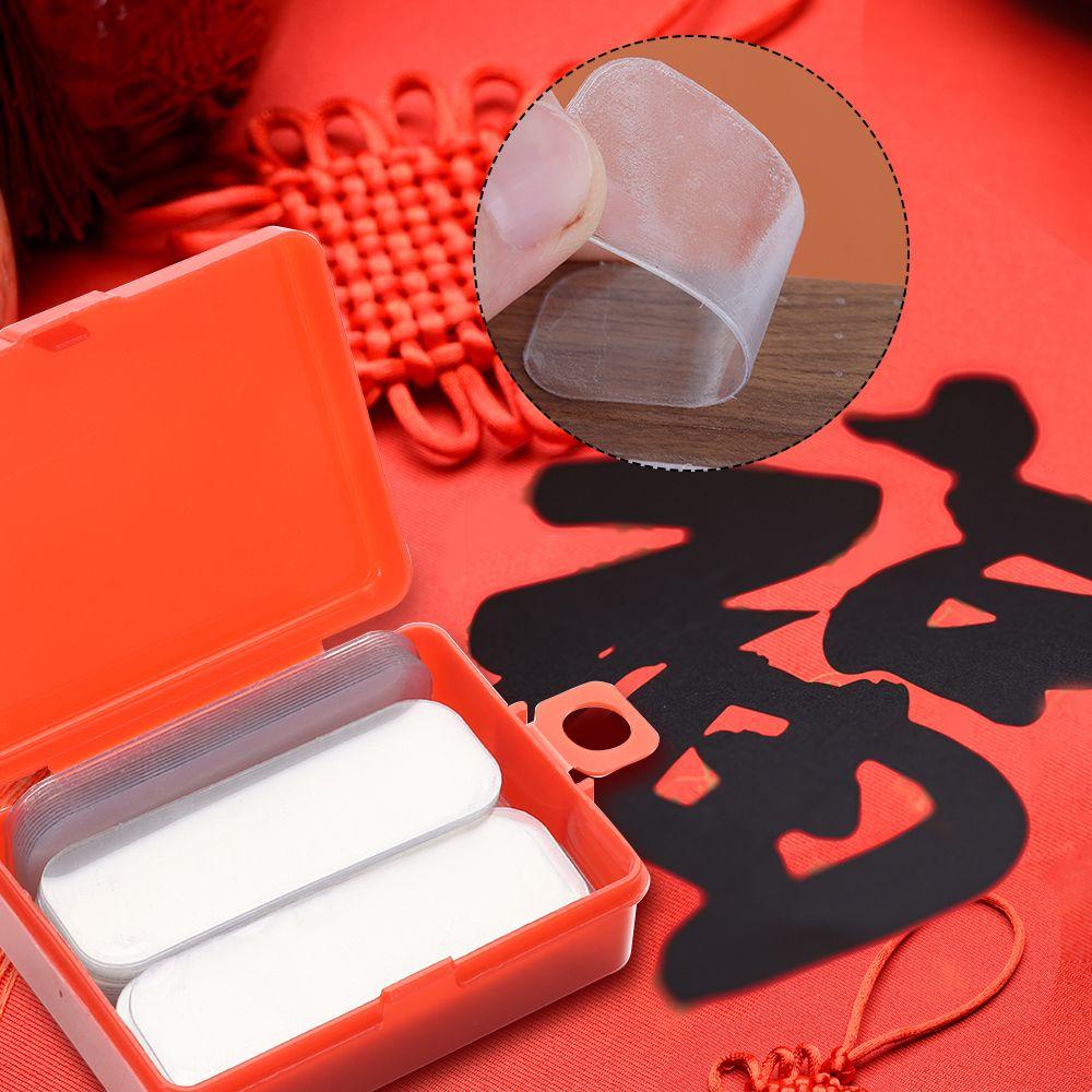 Set 60 Miếng Dán Hai Mặt Màu Trong Suốt Chống Trượt Hai Mặt Có Thể Giặt Rửa Cho Điện Thoại